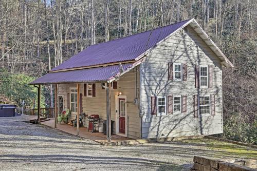 Bryson City Cottage with Hot Tub and Waterfall Views! - image 5