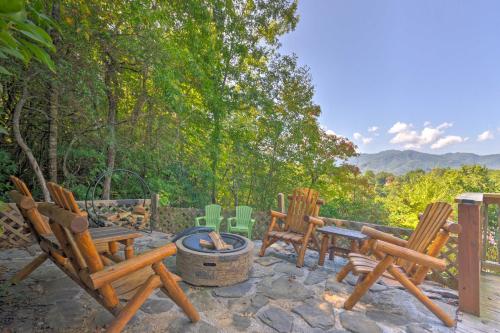 Beautiful Bryson City Home with Hot Tub and Mtn Views! - main image