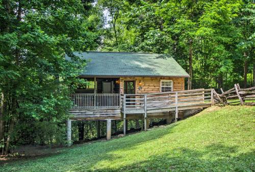 Bryson City Gone Biking Cabin with Porch and Spa - image 3