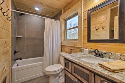 Hilltop Cabin on 5 Acres with Hot Tub and Waterfall! - image 11