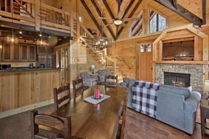 Hilltop Cabin on 5 Acres with Hot Tub and Waterfall! - image 13