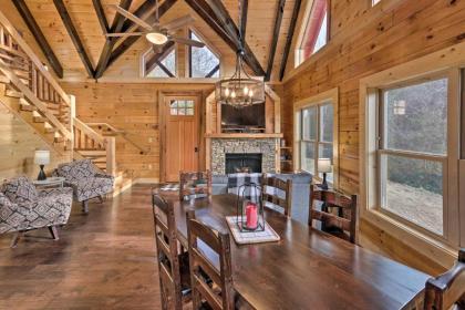 Hilltop Cabin on 5 Acres with Hot Tub and Waterfall! - image 17