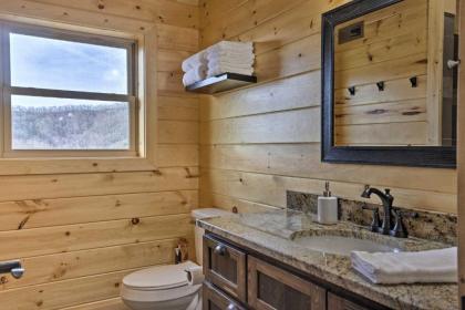 Hilltop Cabin on 5 Acres with Hot Tub and Waterfall! - image 2