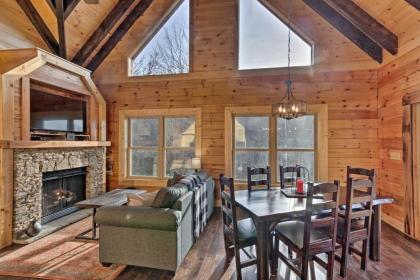 Hilltop Cabin on 5 Acres with Hot Tub and Waterfall! - image 7