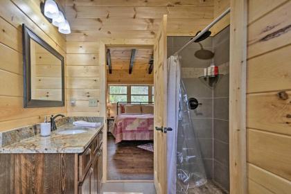 Hilltop Cabin on 5 Acres with Hot Tub and Waterfall! - image 8