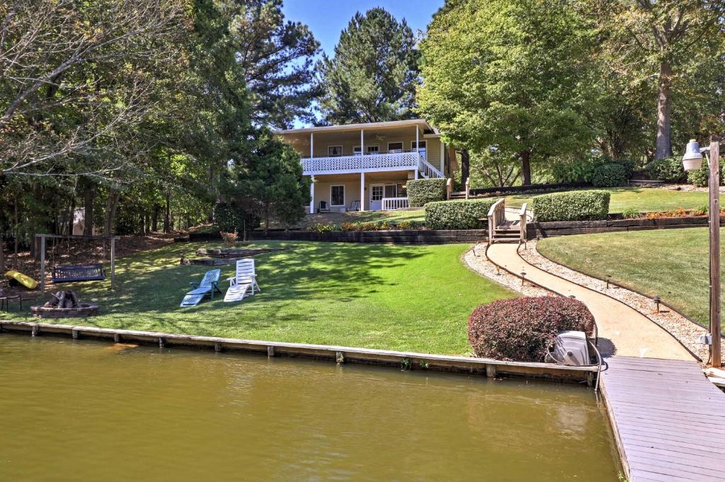 Lakefront Buckhead Cottage with Hot Tub and Game Room! - image 4