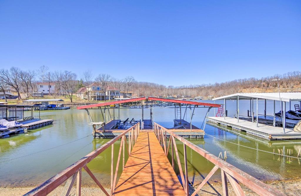 Waterfront Lake of the Ozarks Cabin with Boat Dock! - main image