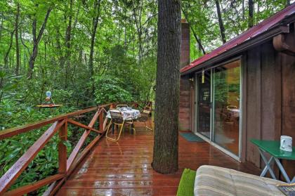 Serene Creekside Cottage Near Asheville with Fire Pit - image 3