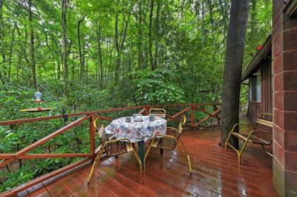 Serene Creekside Cottage Near Asheville with Fire Pit - image 4