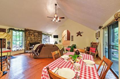 Serene Creekside Cottage Near Asheville with Fire Pit - image 8