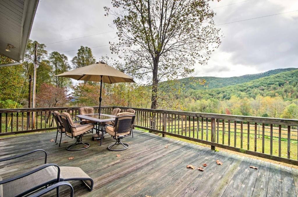 Splendid Asheville Area Cabin with Mt Pisgah Views! - main image