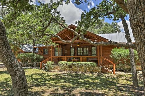 Rustic Canyon Lake Cabins with Hot Tub on about 3 Acres! - main image