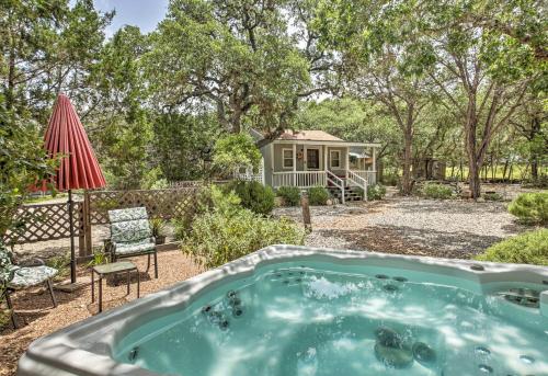 Charming Canyon Lake Cottage with Pool and BBQ Pit! - main image