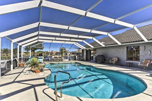 Canalfront Cape Coral Home with Pool and Dock! - main image