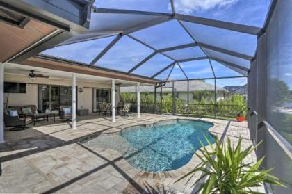 Canalfront Cape Coral Retreat Private Dock and Pool Florida