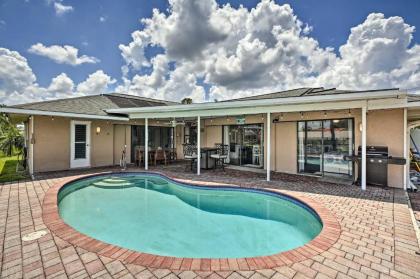 Canalfront Oasis with BBQ Patio Kayaks and Dock Cape Coral Florida