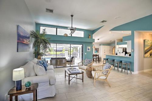 Tropical Cape Coral Villa on Canal with Lanai! - image 4