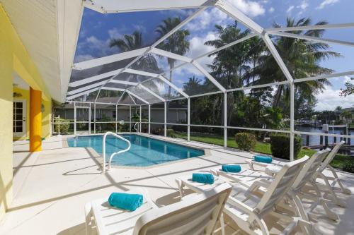 Heated pool Waterfront- Villa Royal Palms Garden- Roelens Vacations - main image