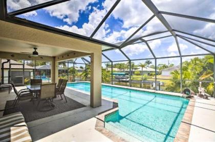 Cape Coral Canalfront Home with Pool and Dock - image 3