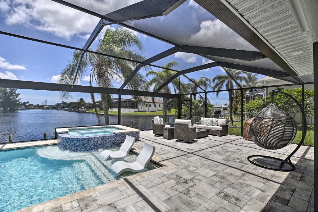 Canalfront Cape Coral Home with Private Pool! - main image