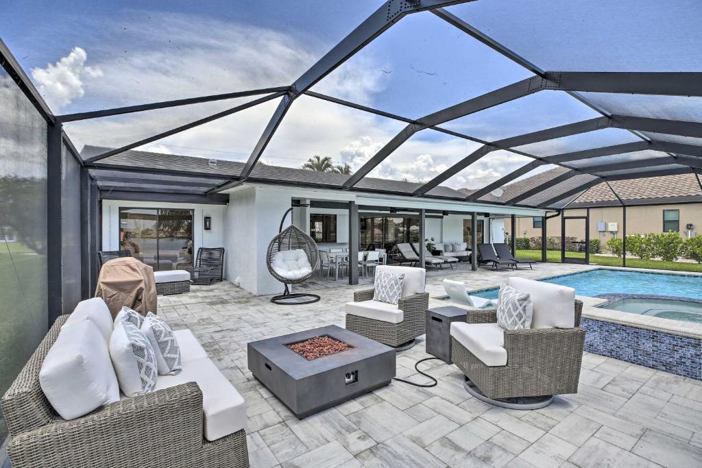 Canalfront Cape Coral Home with Private Pool! - image 4