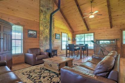 Rustic Carmine Log Cabin with Covered Porch on Farm! - image 13