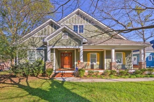 Charlotte Home with Deck in NoDa District - Near UNC! - main image