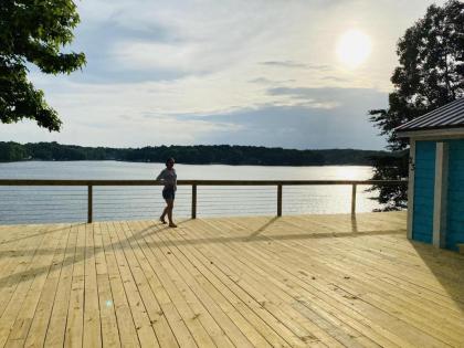 New Waterfront Cabin on the Large Sundeck #24 cabin