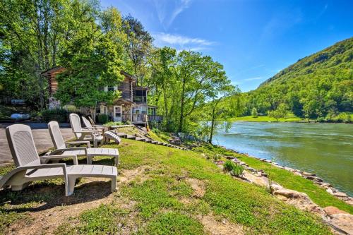 Tenn River Cabin with Hot Tub - 10 Mi to Chattanooga! - main image