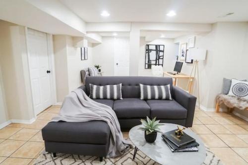 Trendy 1BR Basement with Laundry & Covered Parking - image 2