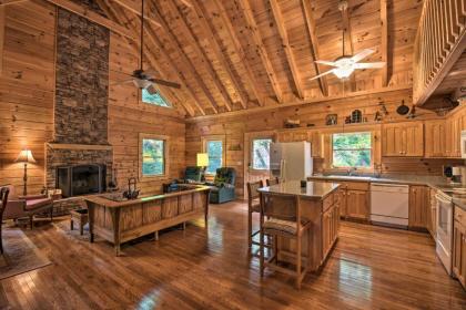 Rustic Clayton Hideaway with Deck and Forest View