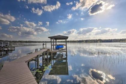 Dog Friendly Lake Home with Dock about 25 miles to WDW Clermont Florida