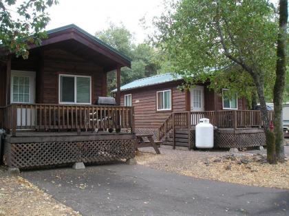 Russian River Camping Resort Studio Cabin 4 Cloverdale California