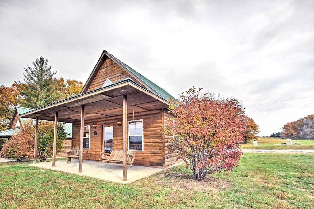 Lakefront Columbia Cabin with Views and Porch! - main image