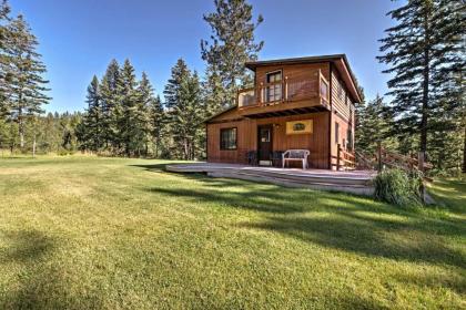 Conconully Cabin on 42 Private Acres Near Hiking!