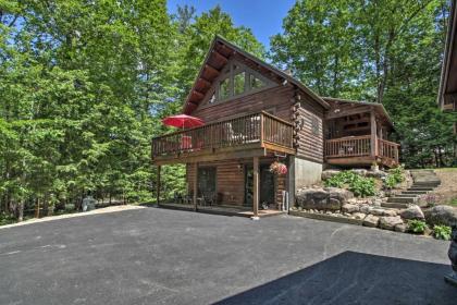 Updated Log Cabin Near Story Land and Dianas Baths New Hampshire