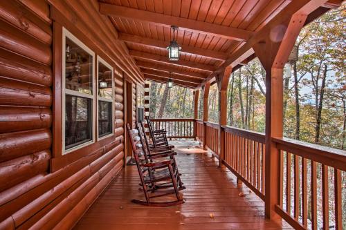 Secluded Smoky Mountain Retreat with Wraparound Deck! - main image