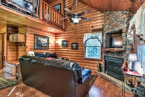 Pet-Friendly Cosby Log Cabin with Backyard and Porch! - image 3