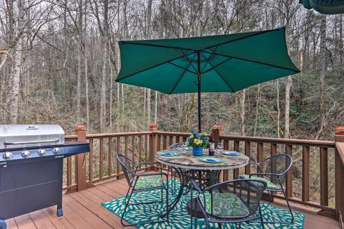 Cosby Cozy Cove Escape with Deck and Fire Pit! - main image