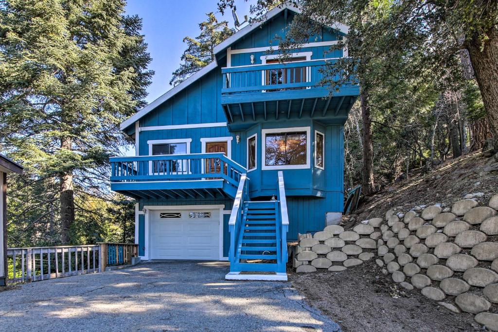 Secluded Cabin with Hot Tub - Walk to Lake Gregory! - main image