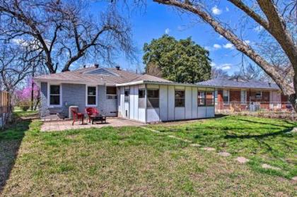 Darling Dallas Home with Fenced Yard and Fire Pit