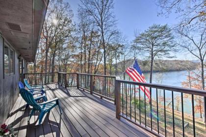 Lakefront Dayton Home with Great Views and Dock!