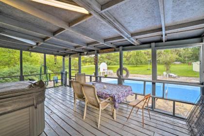 Dayton Home with Pool Porch and Deck on 37 Acres! - image 8