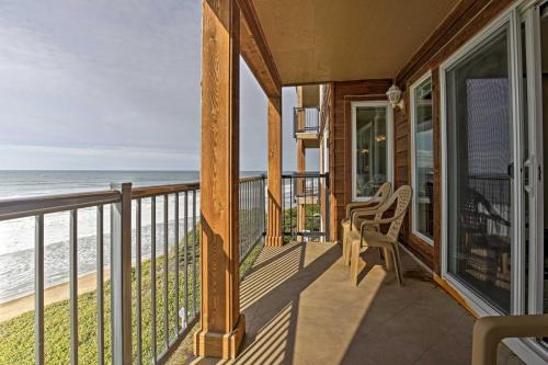 2BR Lincoln City Condo with Patio and Ocean Views! - main image