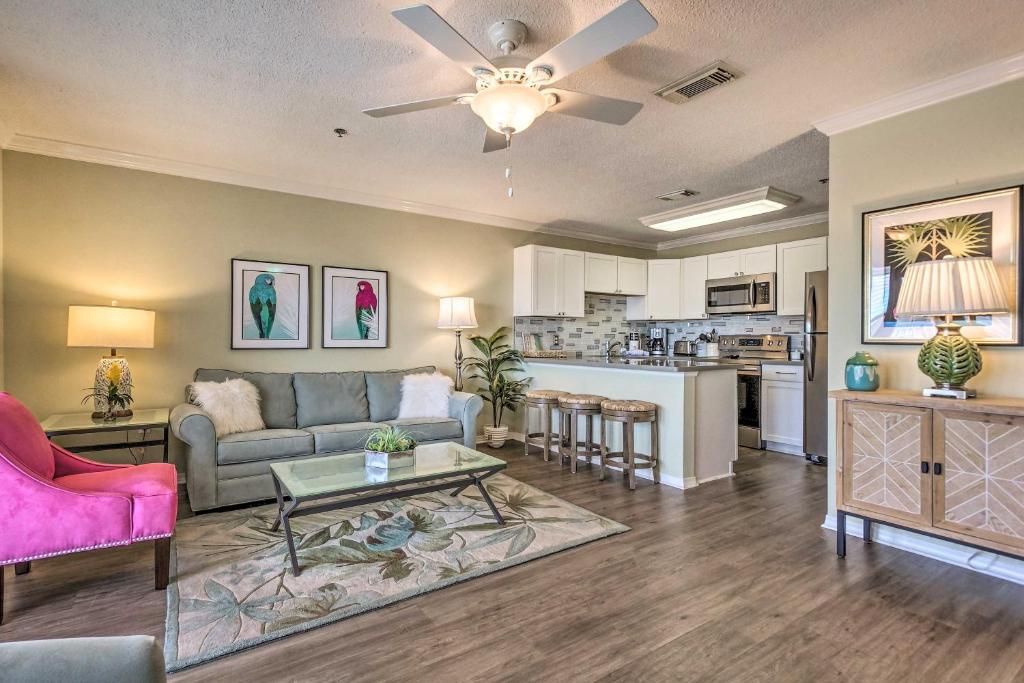 Emerald Coast Condo with Pool - Steps to Beach! - main image