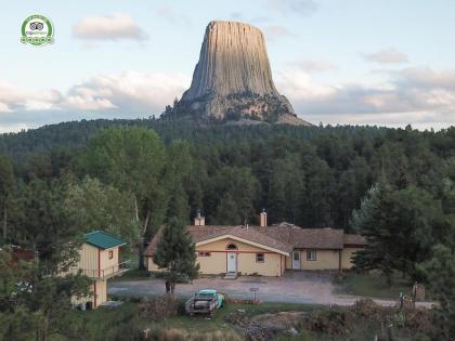 Devils tower Lodge Devils tower Wyoming