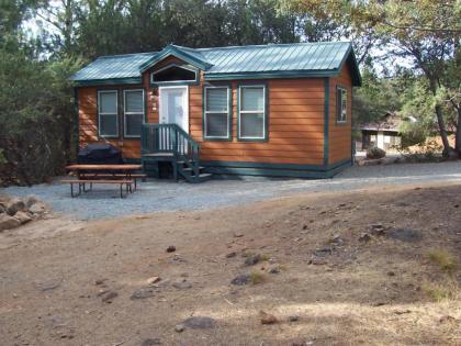 Lake of the Springs Camping Resort Cabin 5 California