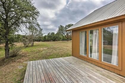 Dripping Springs Home with Deck Near Wedding Venue