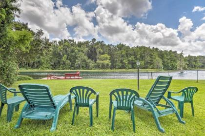 Riverfront Dunnellon Home with Dock and Solarium Florida