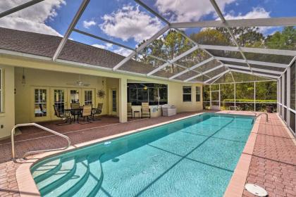 Simplicity Citrus Springs House with Pool and Lanai Florida